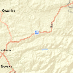 Novska Street Map