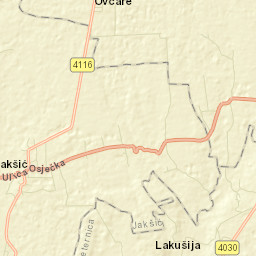 Jakšić Street Map