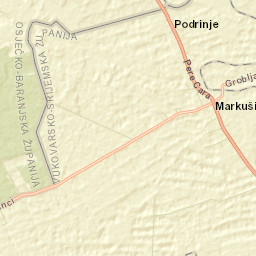 Markušica Street Map