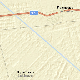 Lazarevo Street Map