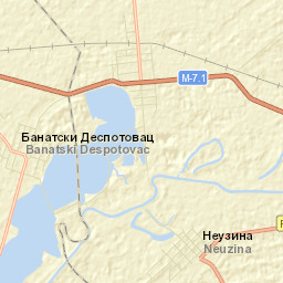 Banatski Despotovac Street Map