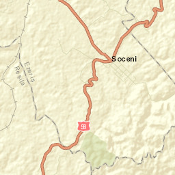 Comuna Ezeriş Street Map