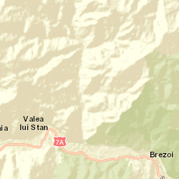 Oraş Brezoi Street Map