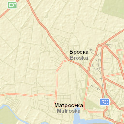 Broska Street Map