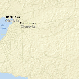Olenevka Street Map