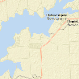 Novoozyornoye Street Map