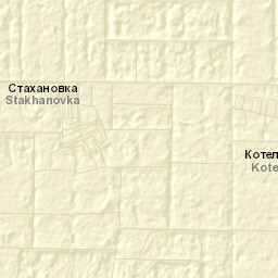 Stakhanovka Street Map