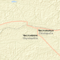 Chistopolye Street Map