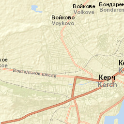 Kerch Street Map