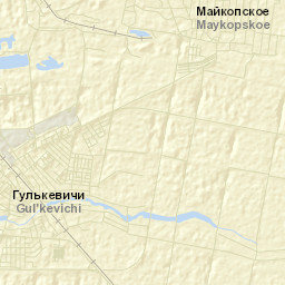 Gul’kevichi Street Map