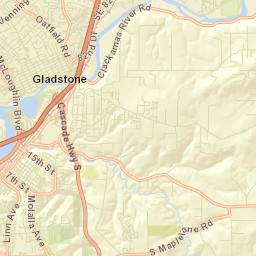 Gladstone Street Map