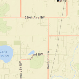 Oak Grove Street Map