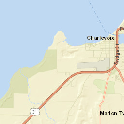 Charlevoix Street Map