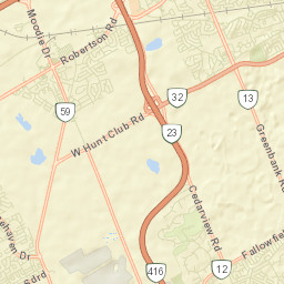 Bells Corners Street Map