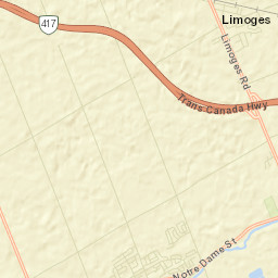 Limoges Street Map