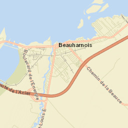 Beauharnois Street Map