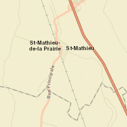 Saint-Mathieu Street Map
