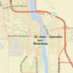 320 Rue Champlain, Saint-Jean-sur-Richelieu Street Map