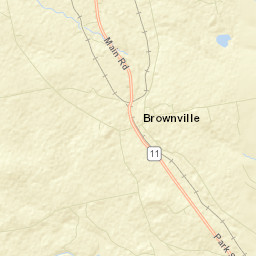 Brownville Street Map