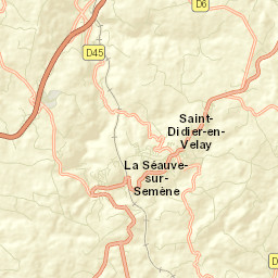 Saint-Didier-en-Velay Street Map