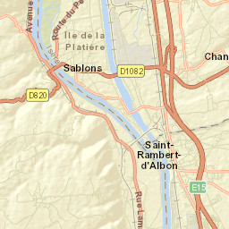 Chanas Street Map