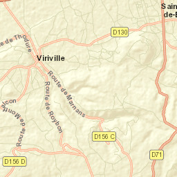 Viriville Street Map