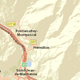 Saint-Jean-de-Maurienne Street Map