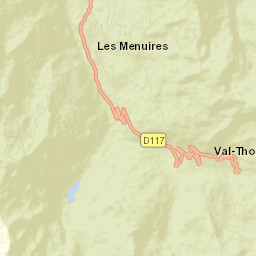 Val Thorens Street Map