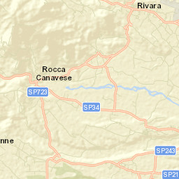 Vauda Canavese Superiore Street Map