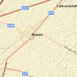 Bianzè Street Map