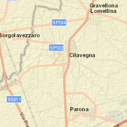 Cilavegna Street Map