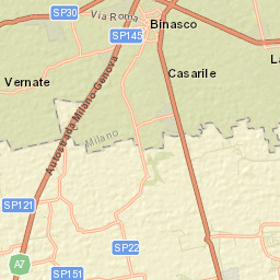 Casarile Street Map