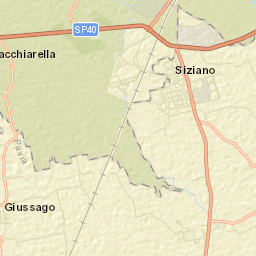 Siziano Street Map