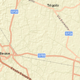 Castelleone Street Map