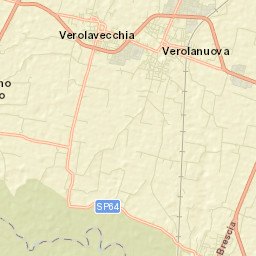 Verolanuova Street Map