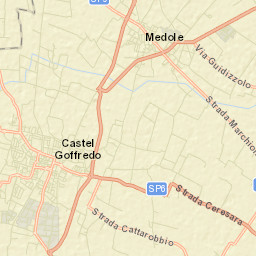 Medole Street Map