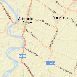 Albaredo d'Adige Street Map