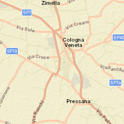 Pressana Street Map