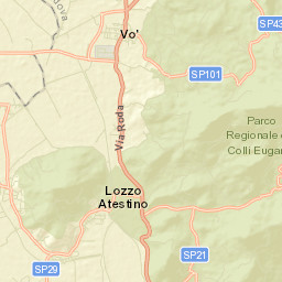 Fontanafredda Street Map