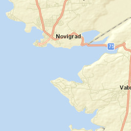 Novigrad-Cittanova Street Map