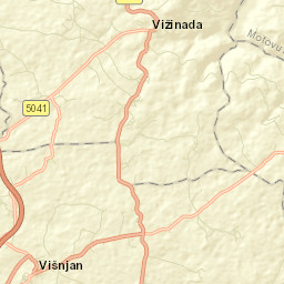 Višnjan-Visignano Street Map