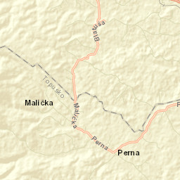 Općina Gvozd Street Map