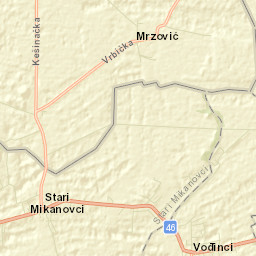 Vođinci Street Map