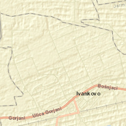 Ivankovo Street Map