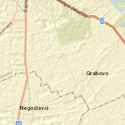 Grad Vukovar Street Map