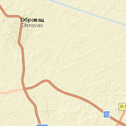 Obrovac Street Map