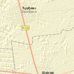 Ðurđevo Street Map