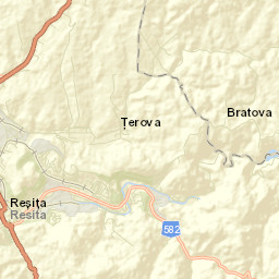Municipiul Reşiţa Street Map