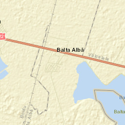 Balta Albă Street Map