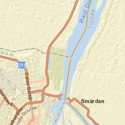 Smârdan Street Map
